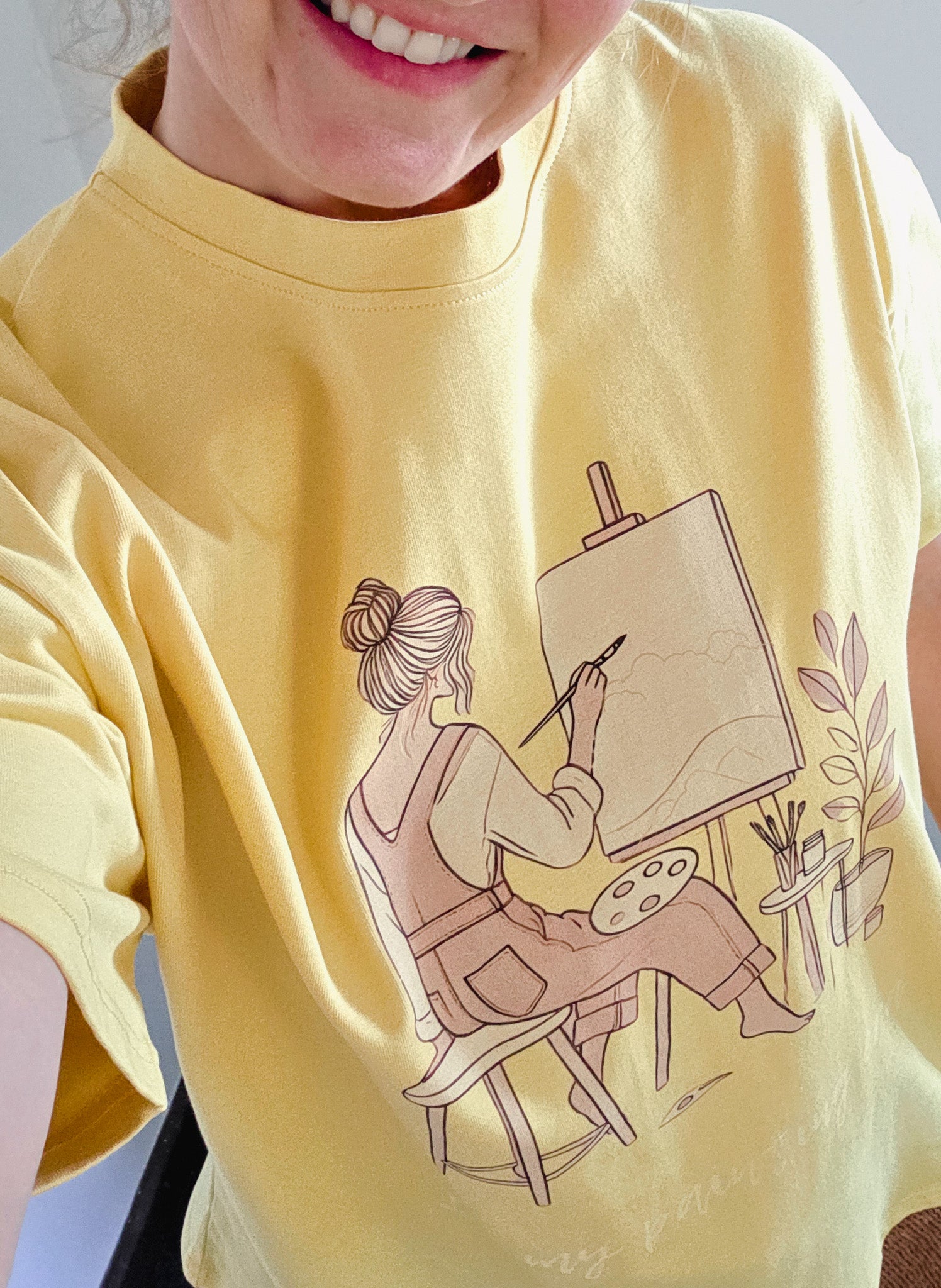 In Her Painting ERA Tee